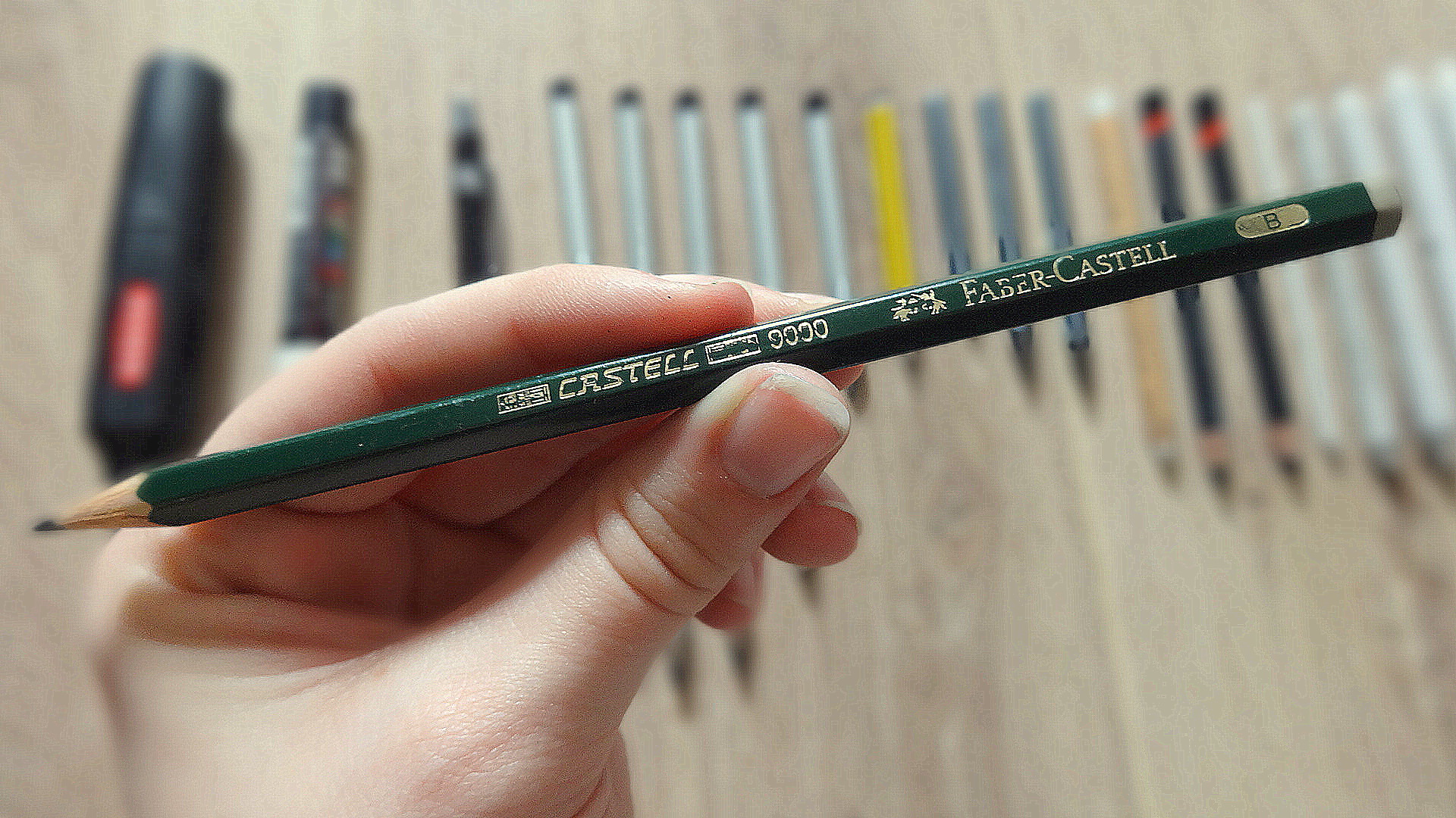 Potlood hardheden - Vincent van Blog