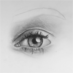 How to draw an eye, Pencil drawing for beginners easy sketches